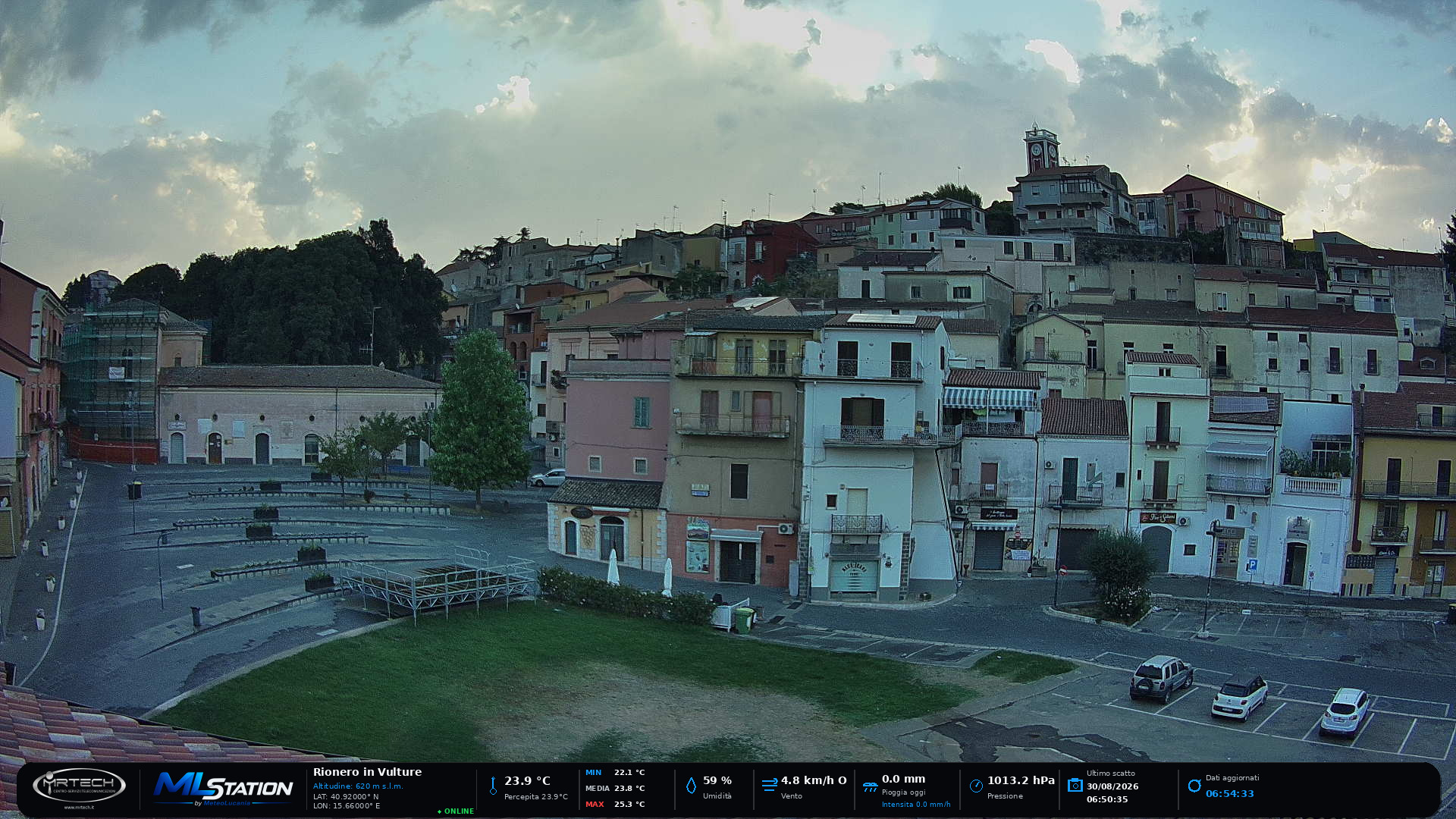 Webcam live di Rionero in Vulture