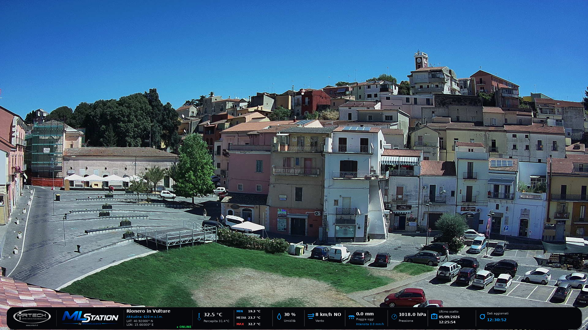 Webcam live di Rionero in Vulture