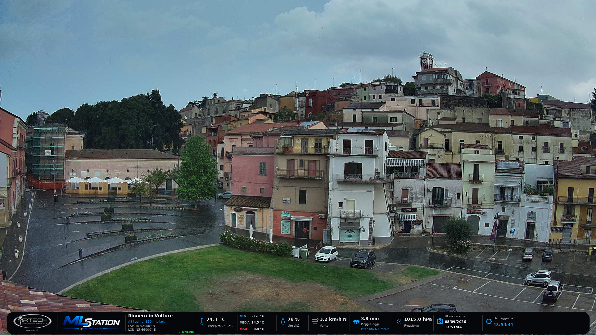 Webcam live di Rionero in Vulture