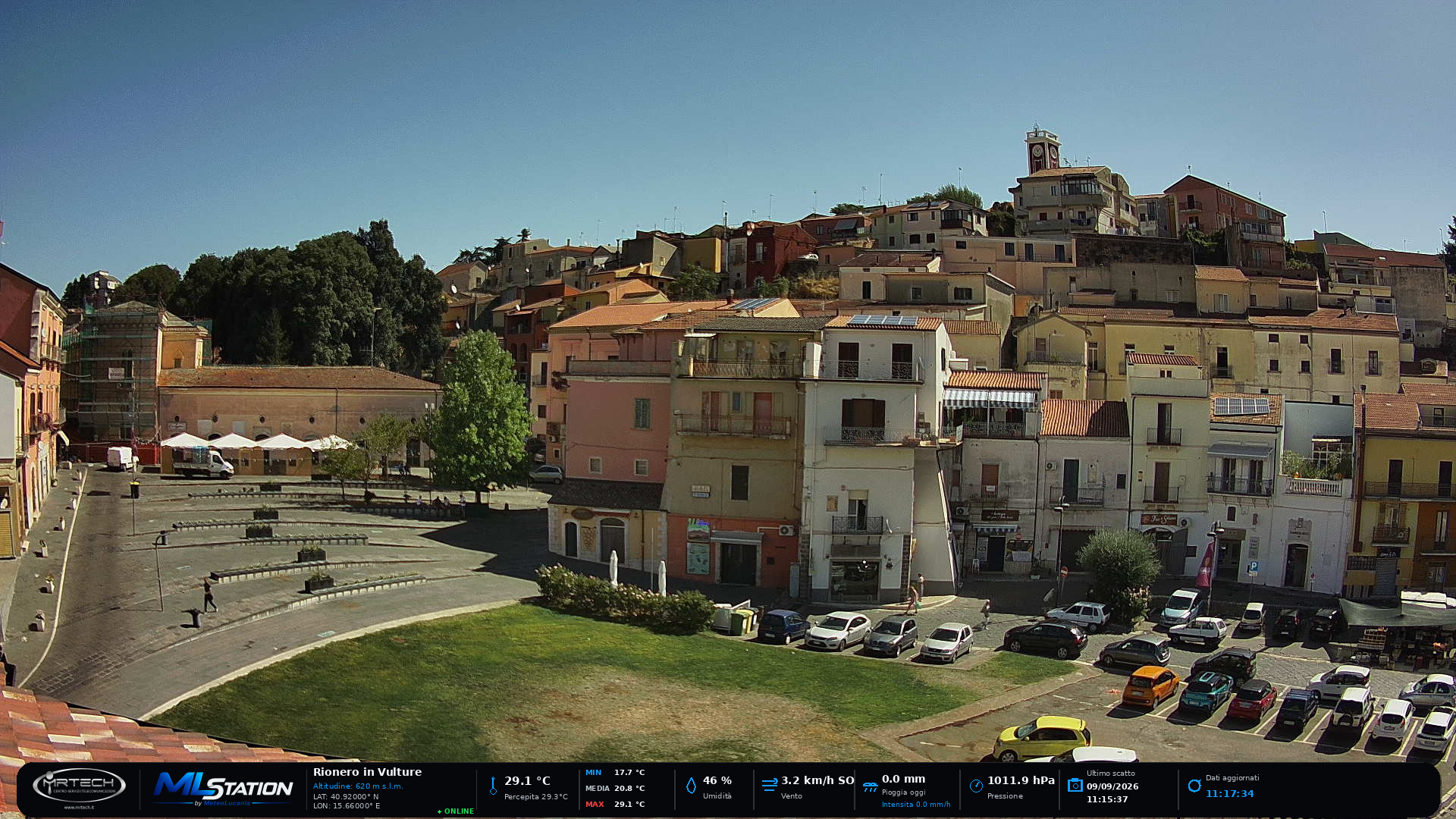 Webcam live di Rionero in Vulture