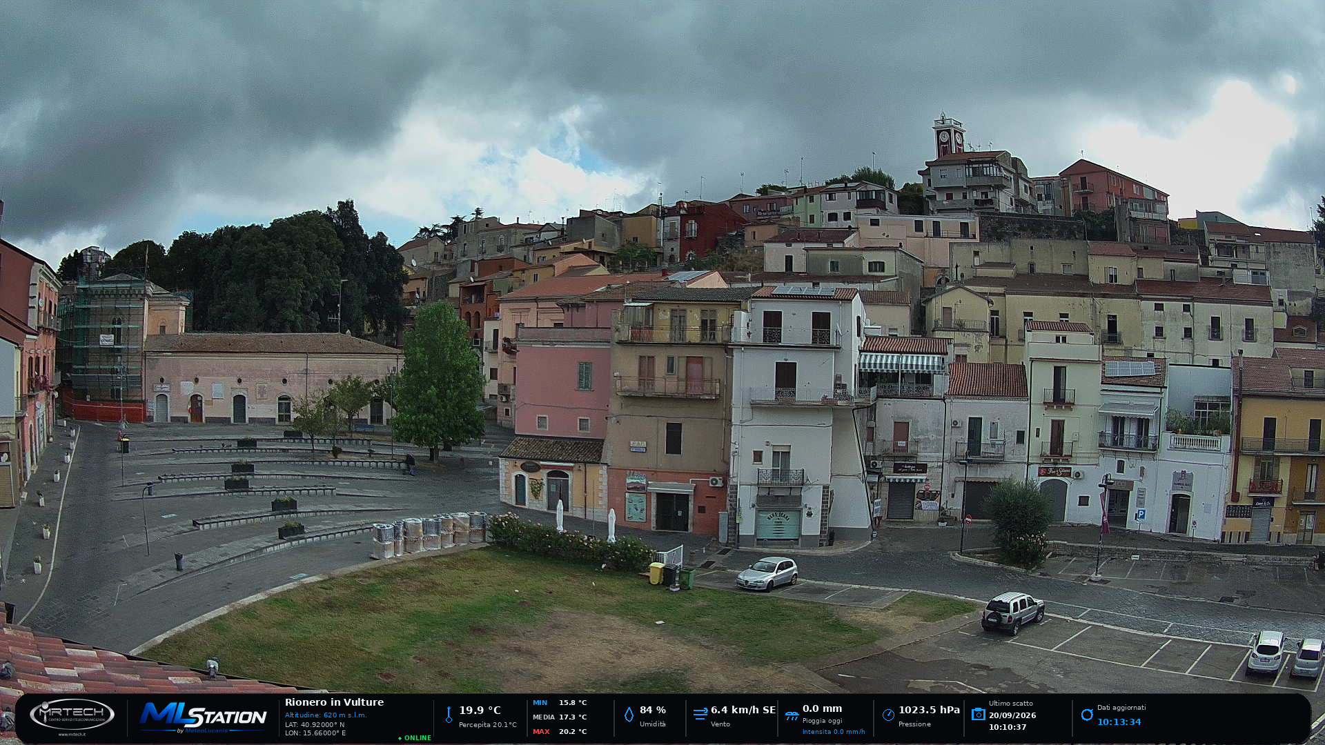 Webcam live di Rionero in Vulture