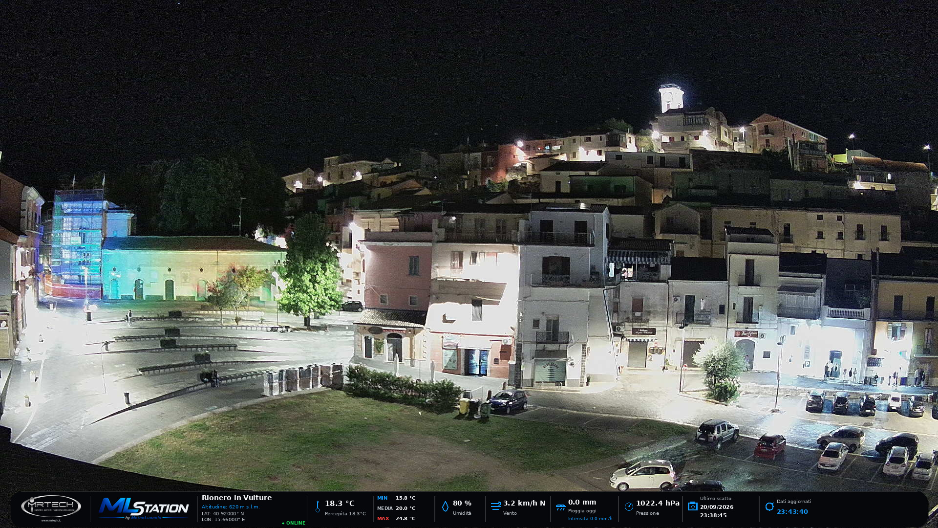 Webcam di Rionero in Vulture