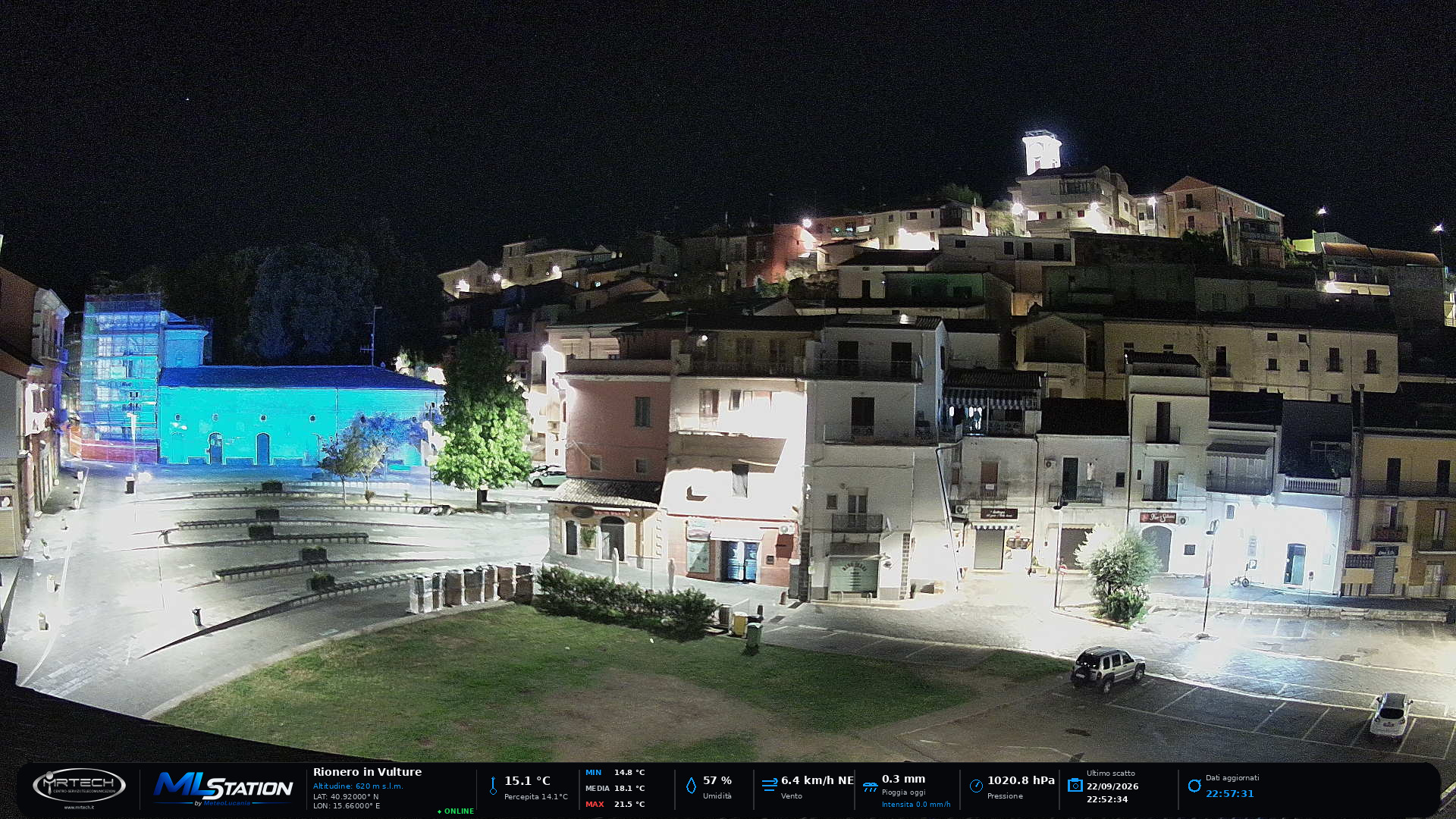 Webcam di Rionero in Vulture