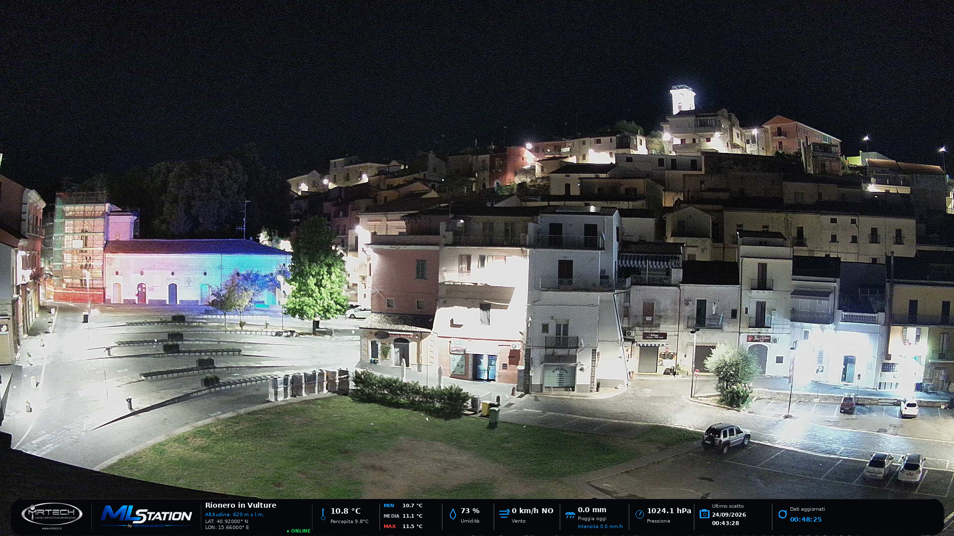 Webcam di Rionero in Vulture