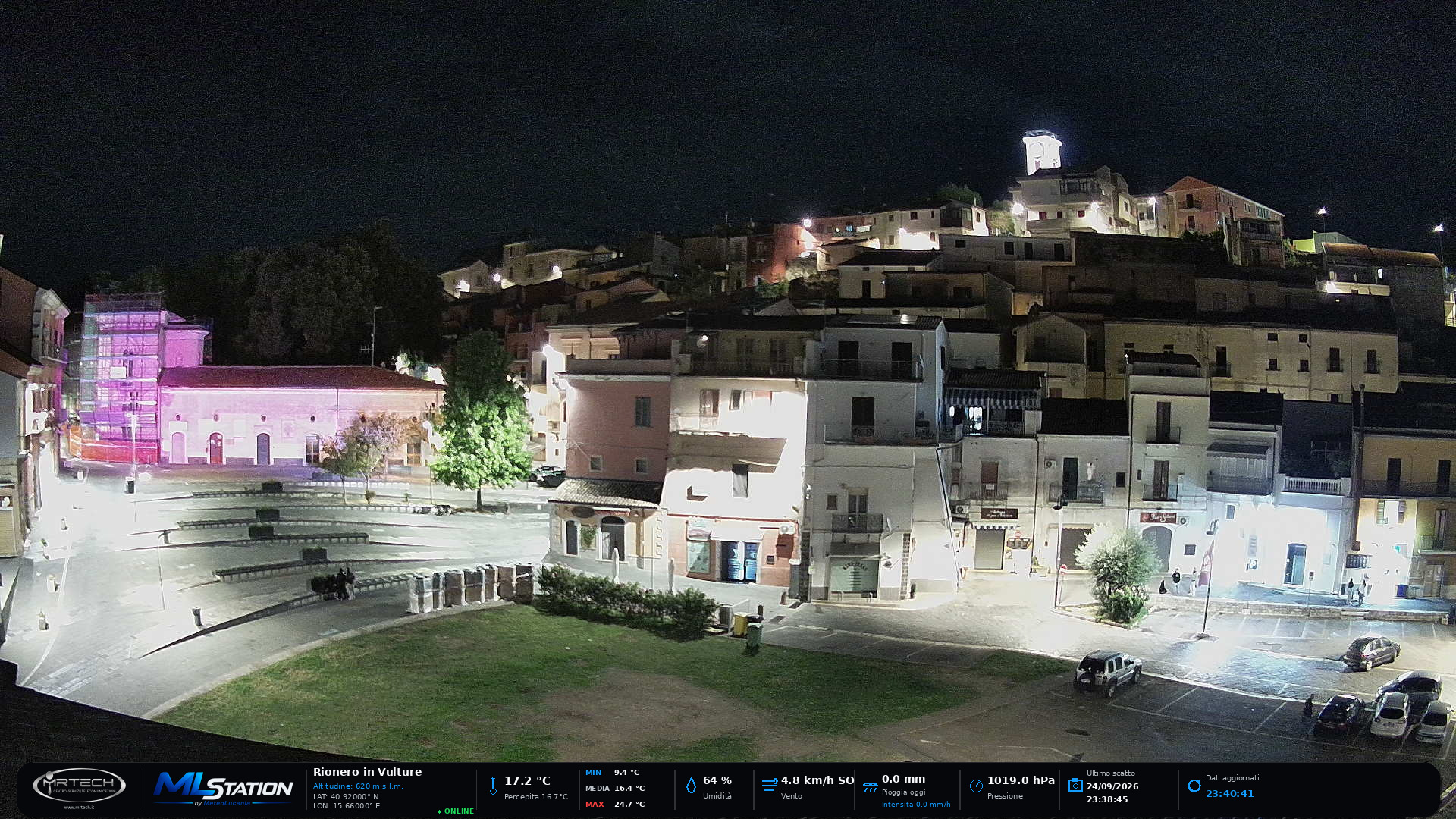 Webcam di Rionero in Vulture