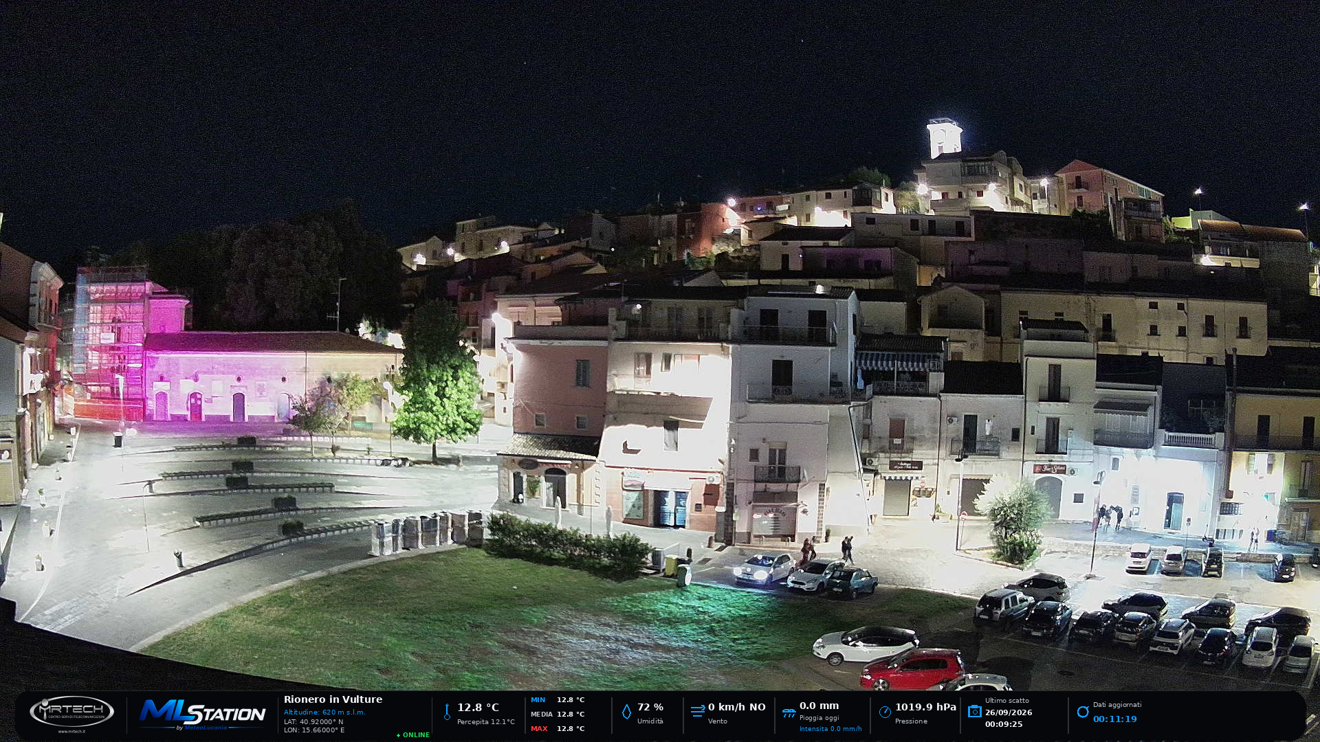 Webcam di Rionero in Vulture