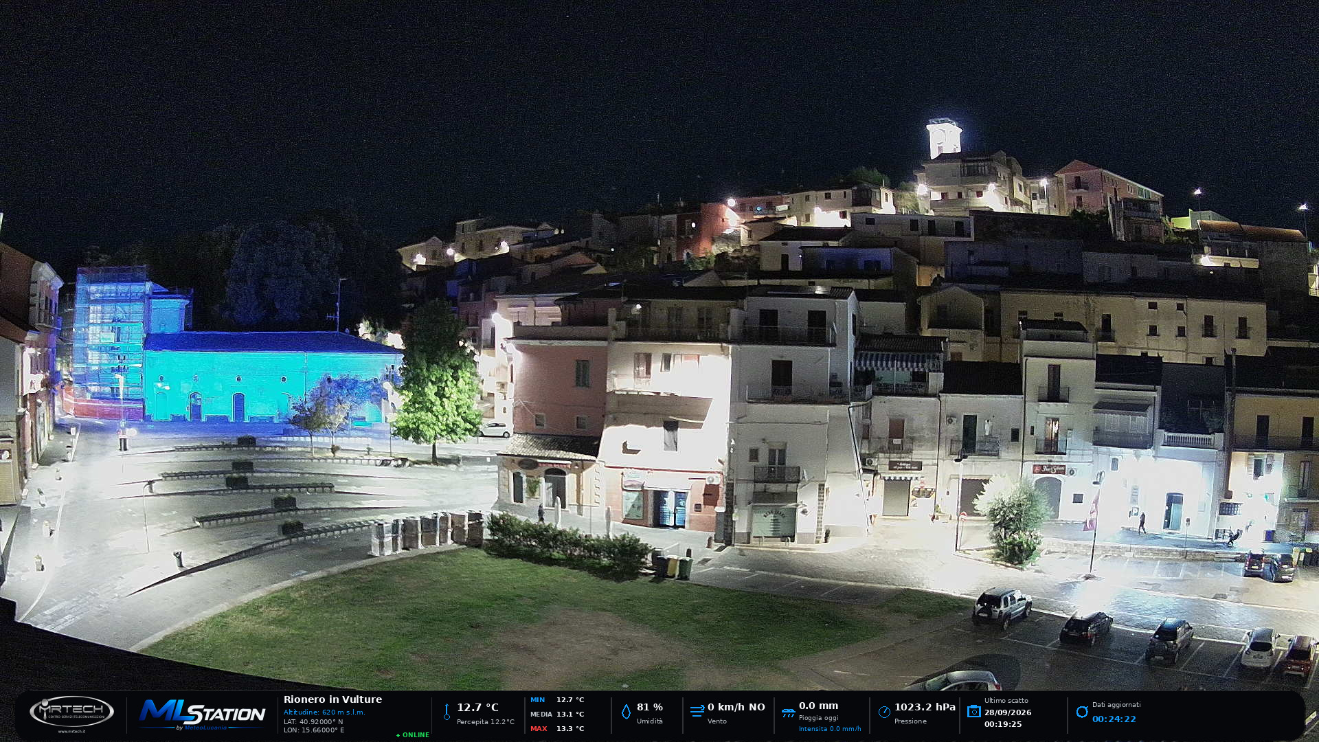 Webcam di Rionero in Vulture