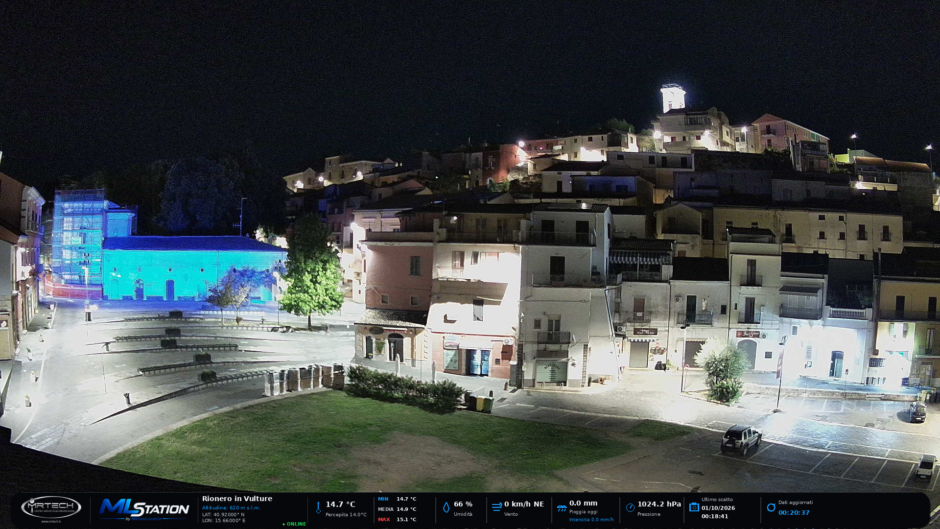 Webcam di Rionero in Vulture