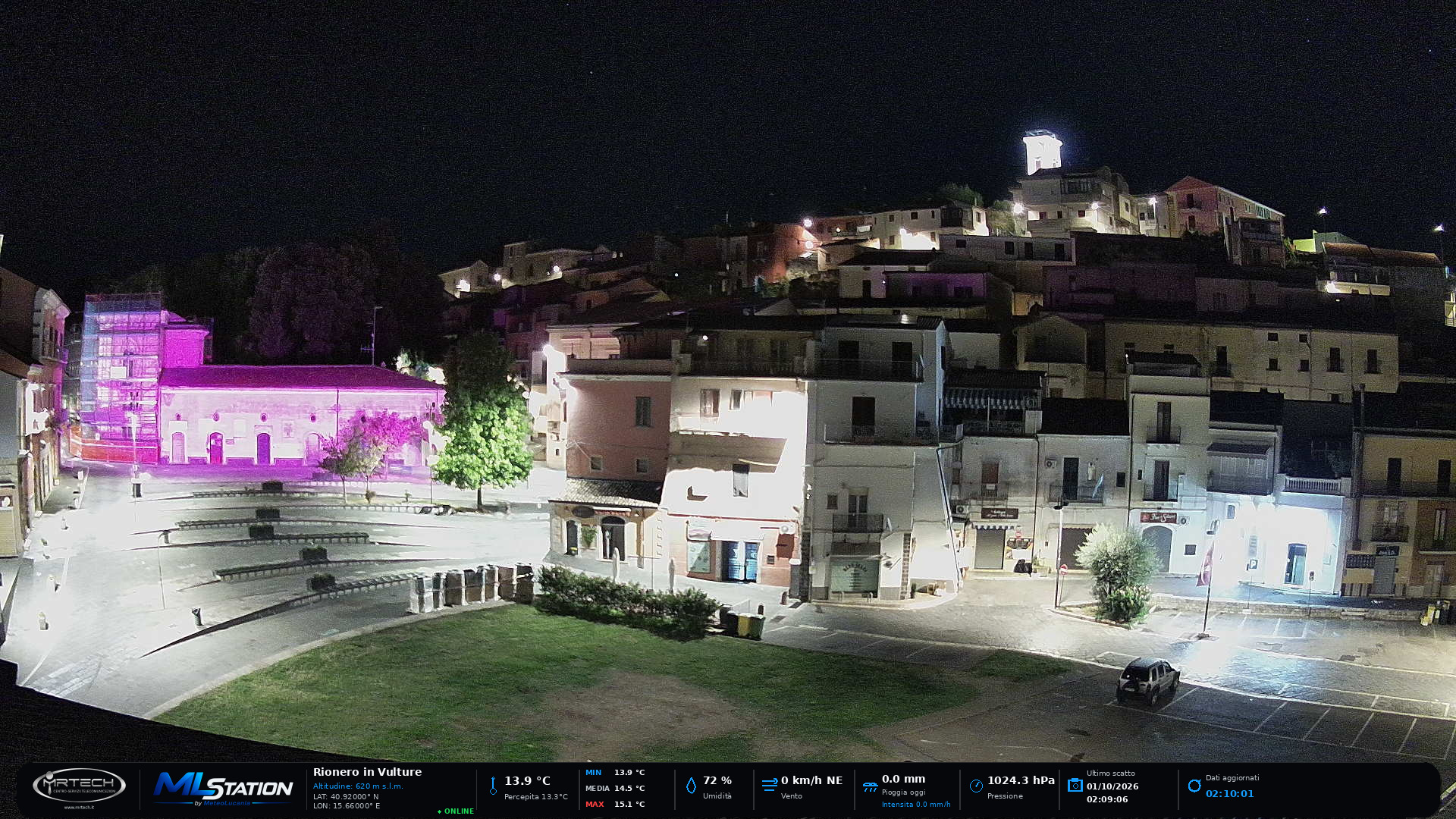Webcam di Rionero in Vulture