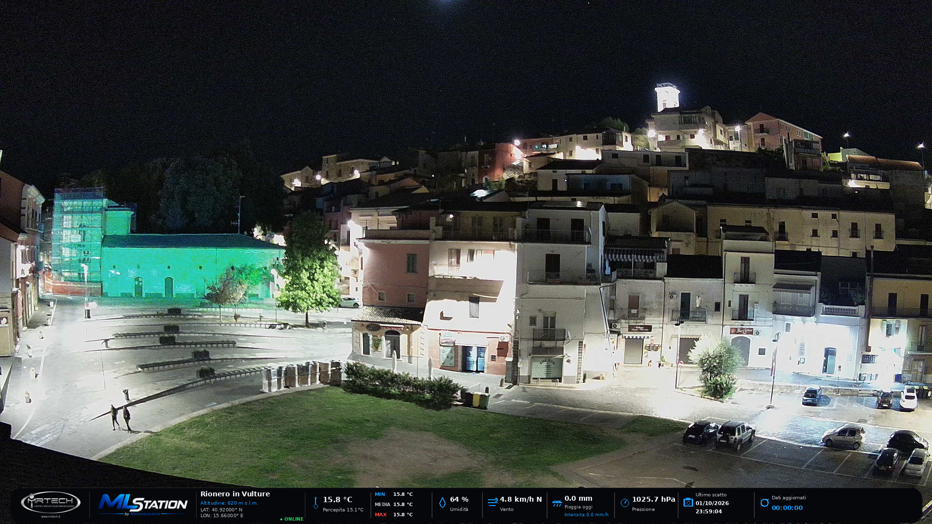 Webcam di Rionero in Vulture
