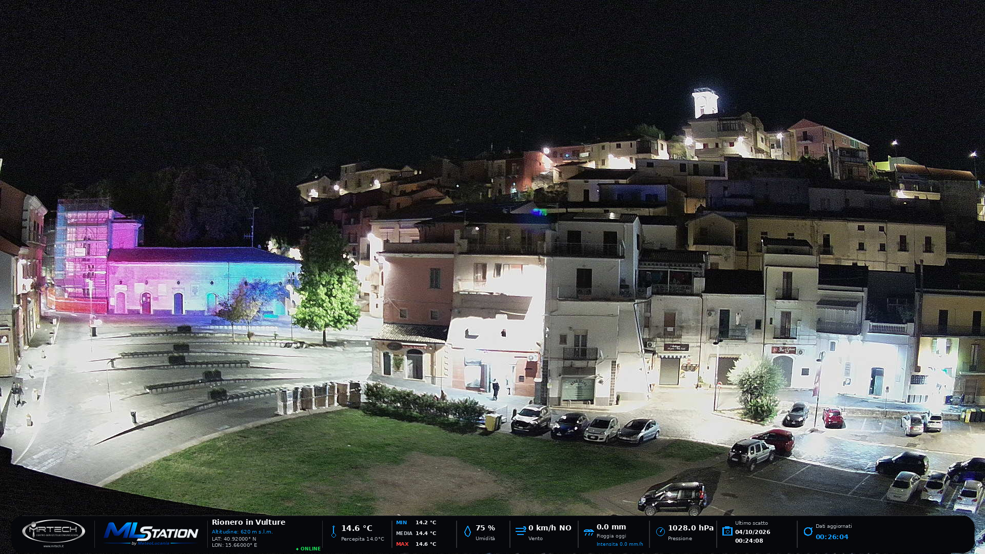 Webcam di Rionero in Vulture