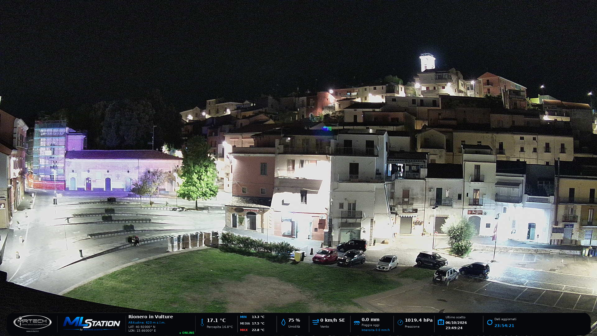 Webcam di Rionero in Vulture