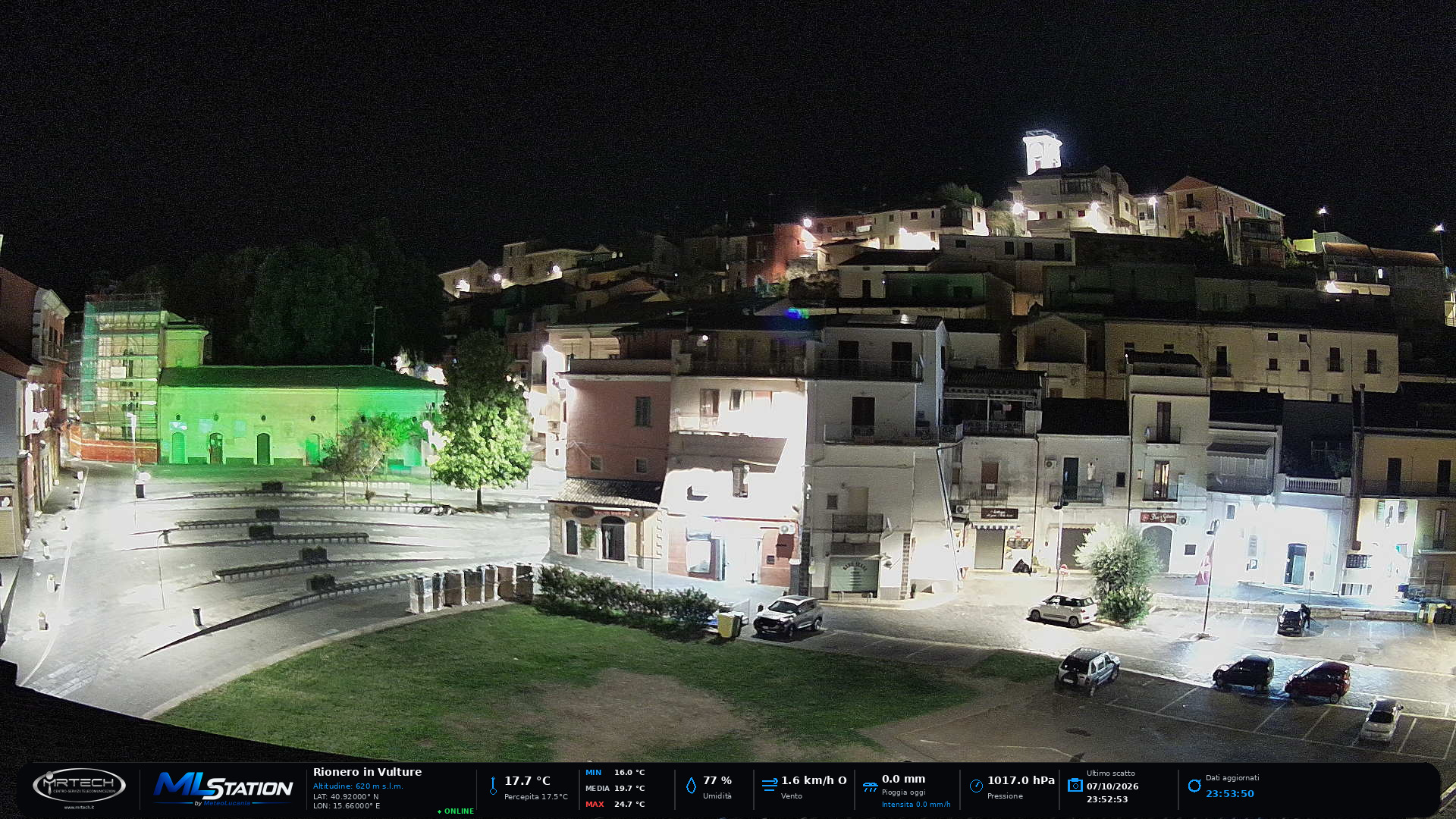 Webcam live di Rionero in Vulture