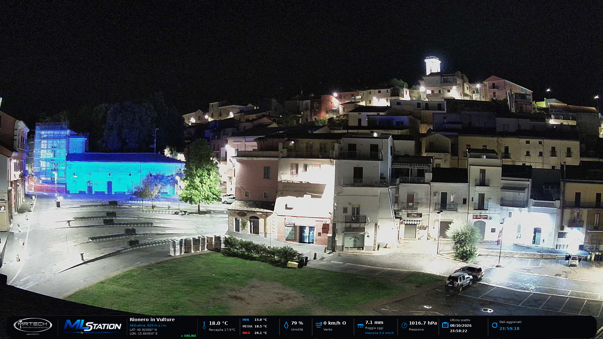 Webcam live di Rionero in Vulture