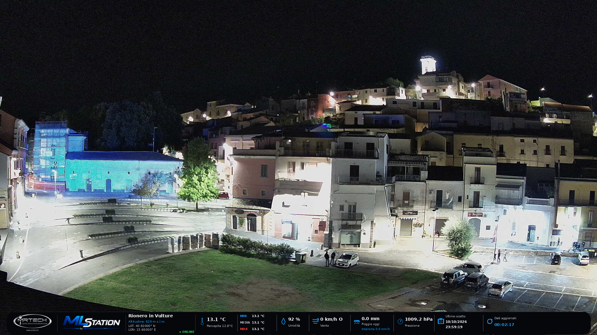 Webcam live di Rionero in Vulture