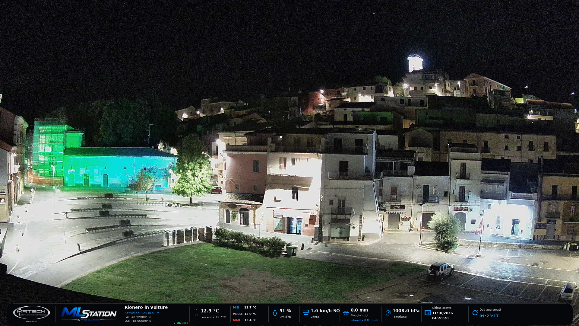 Webcam di Rionero in Vulture