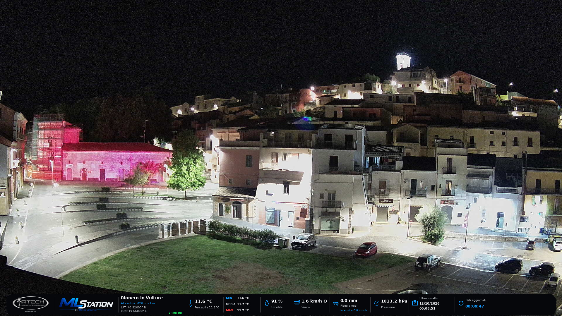 Webcam di Rionero in Vulture