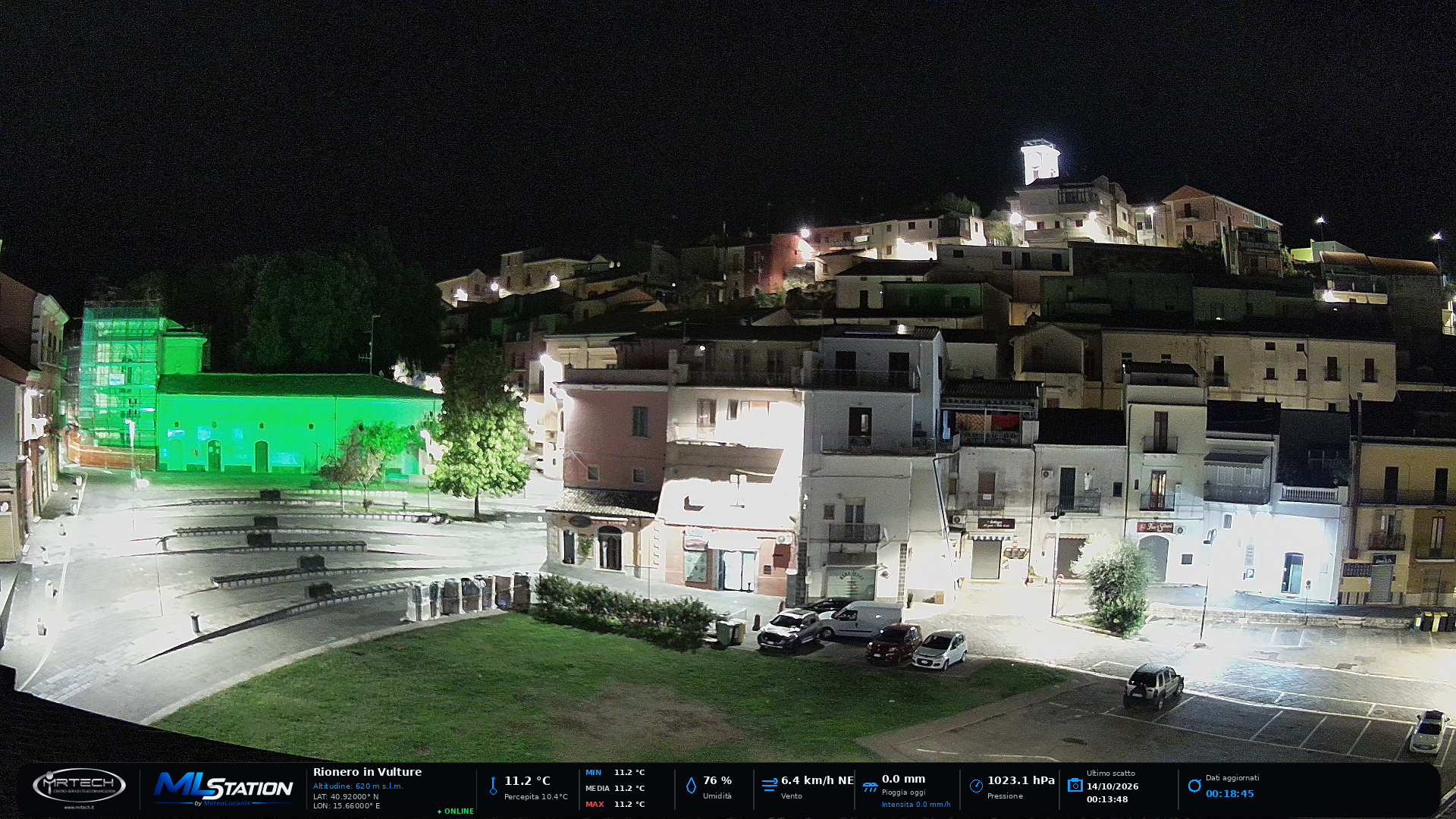 Webcam di Rionero in Vulture