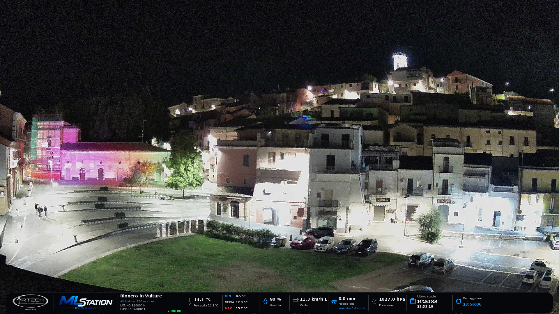 Webcam live di Rionero in Vulture