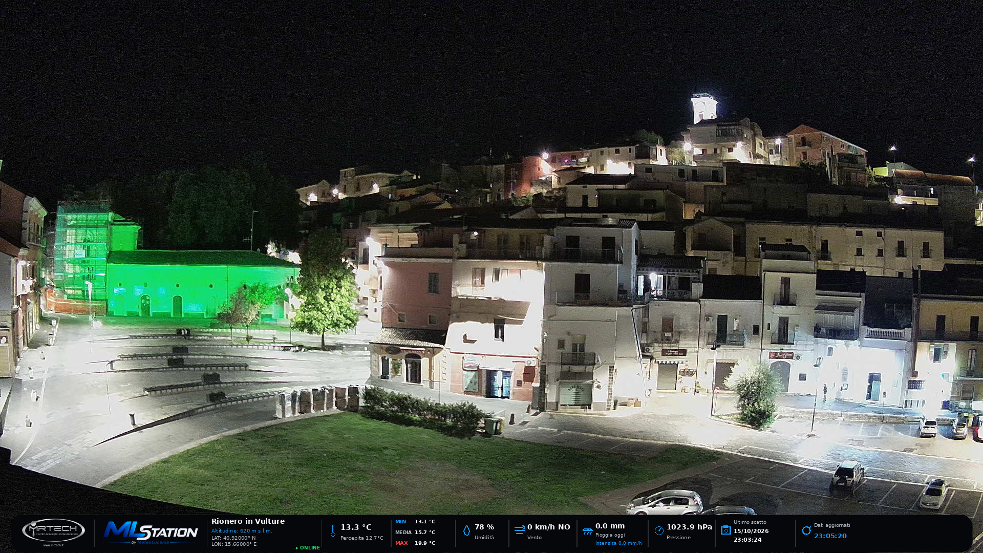 Webcam di Rionero in Vulture