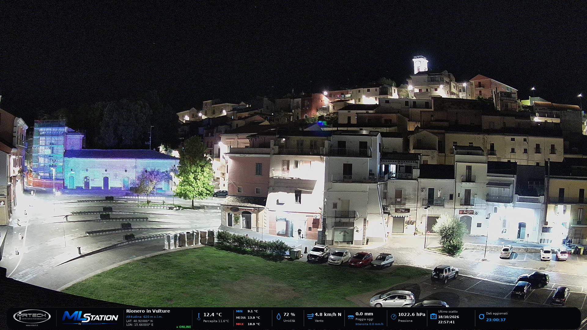 Webcam di Rionero in Vulture