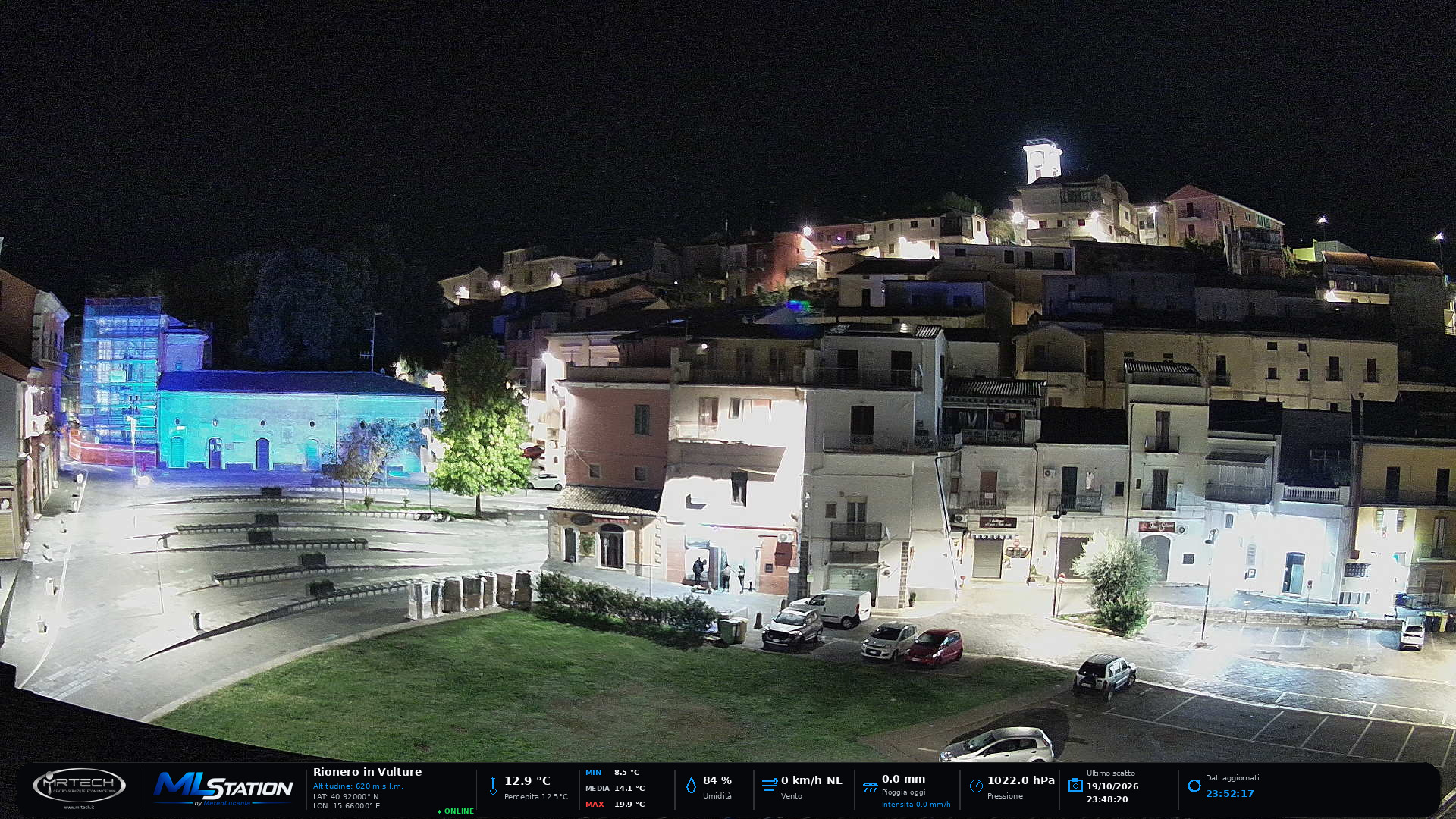 Webcam di Rionero in Vulture