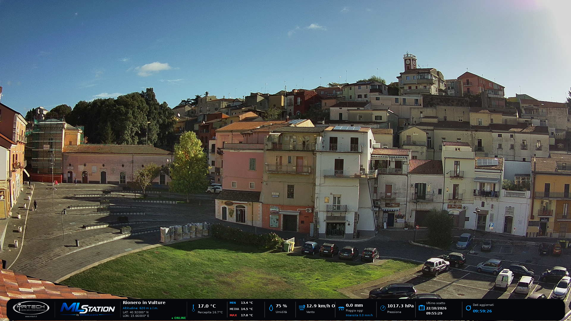 Webcam di Rionero in Vulture