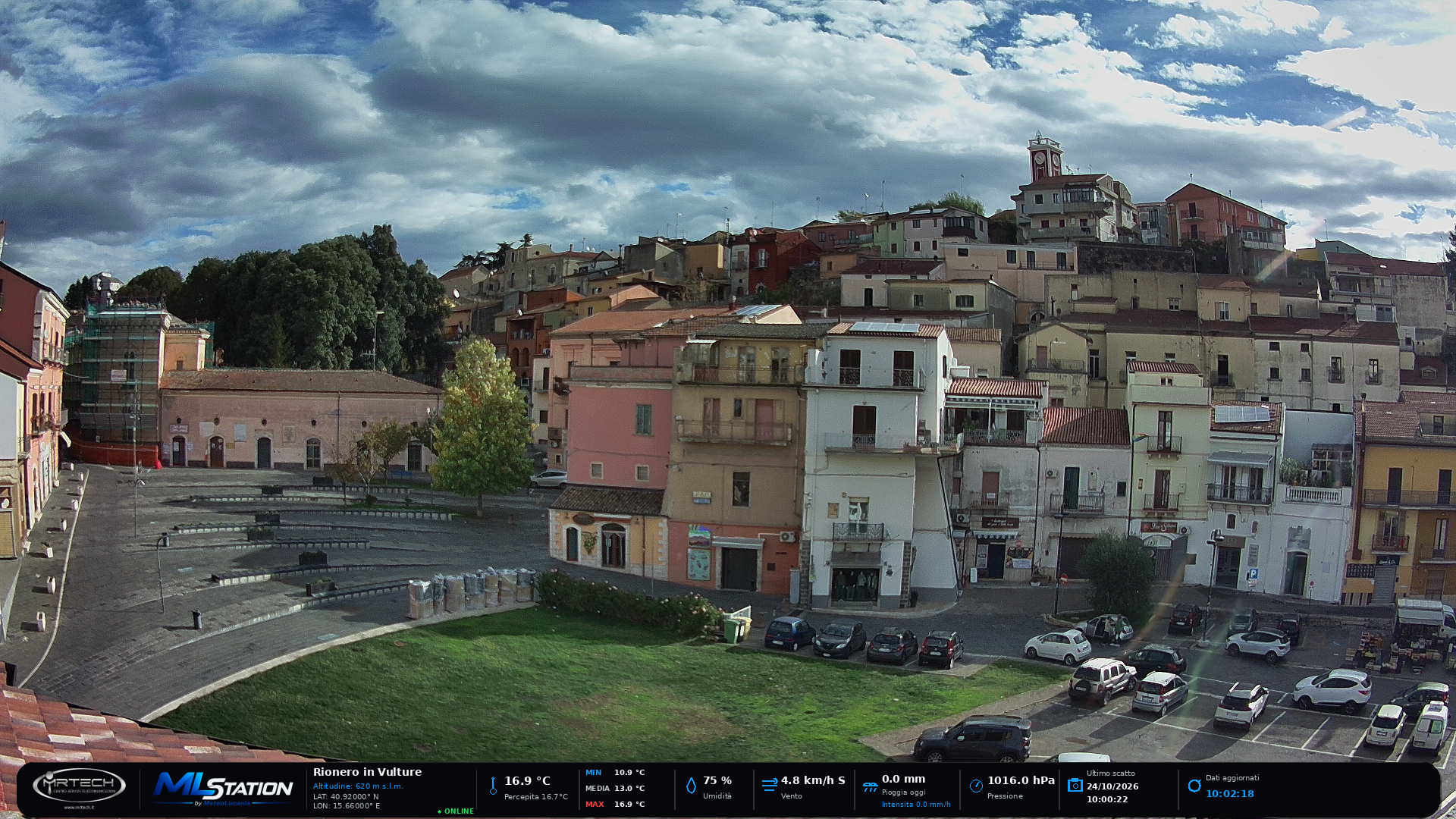 Webcam di Rionero in Vulture