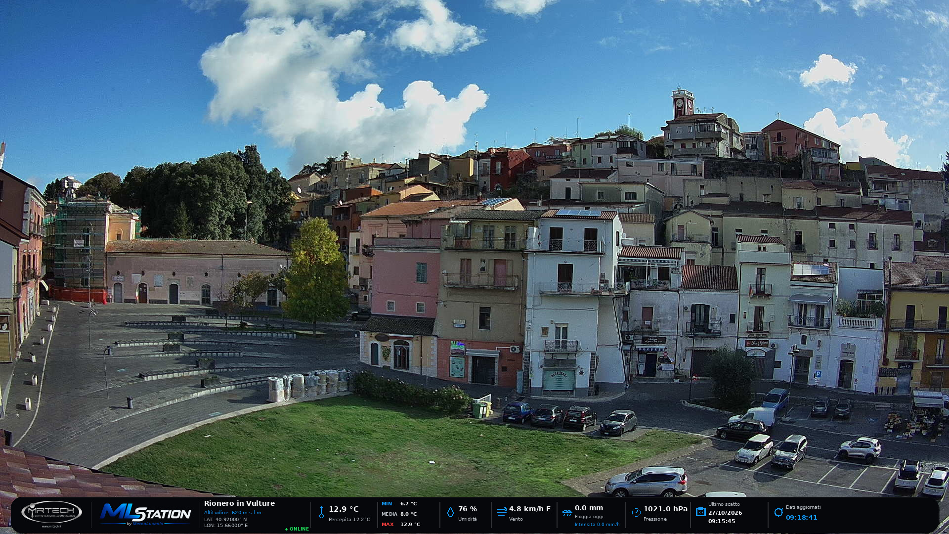 Webcam di Rionero in Vulture