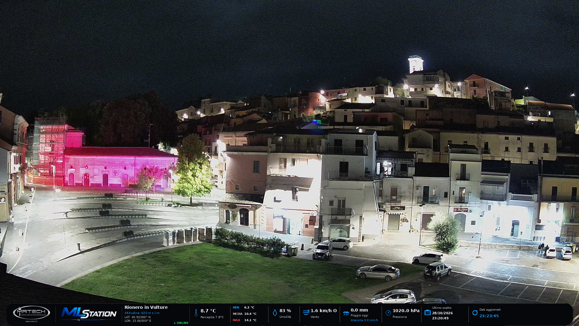 Webcam di Rionero in Vulture