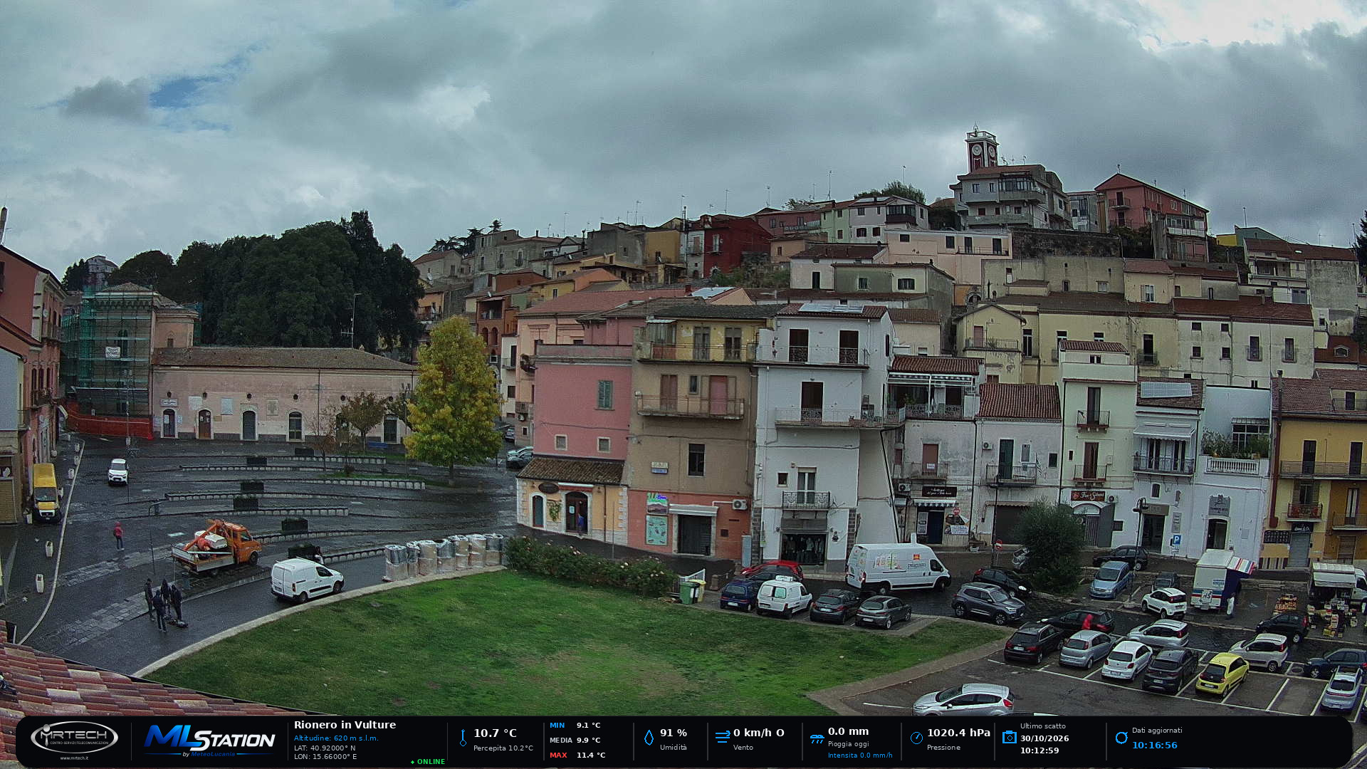 Webcam di Rionero in Vulture