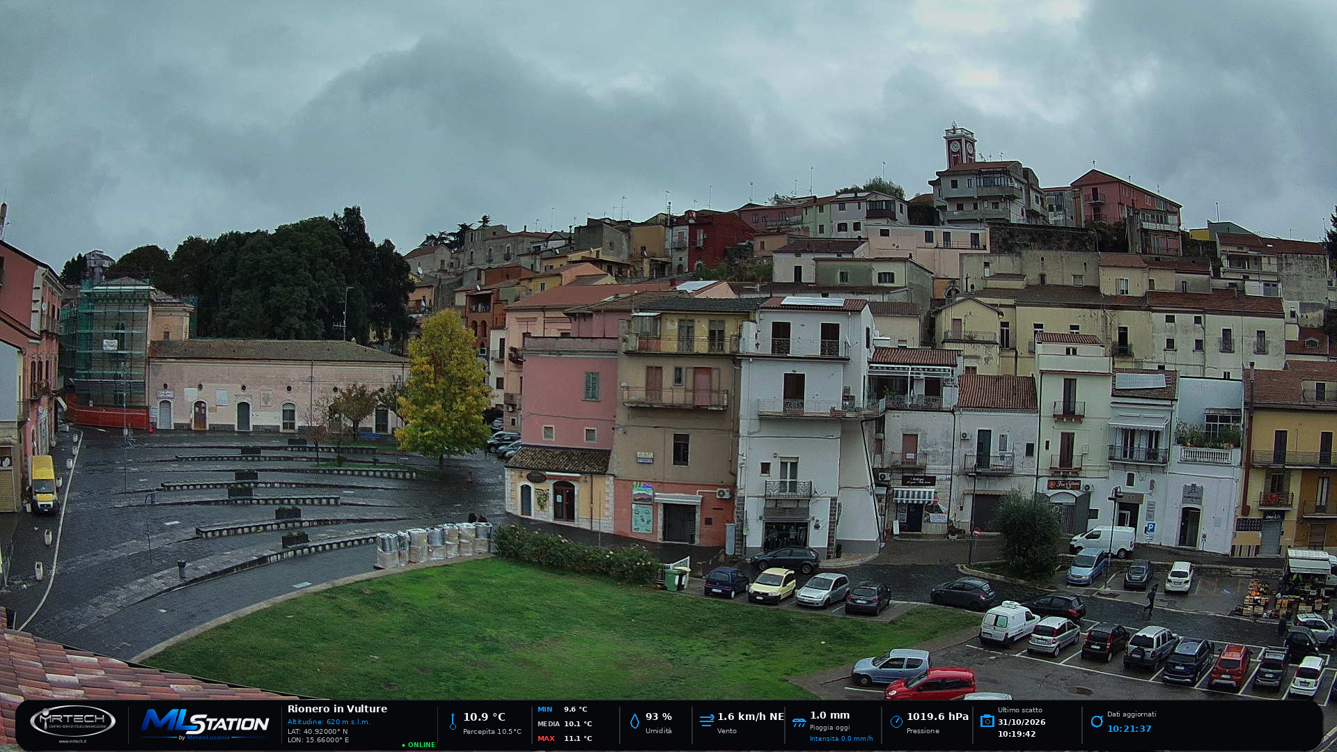 Webcam di Rionero in Vulture